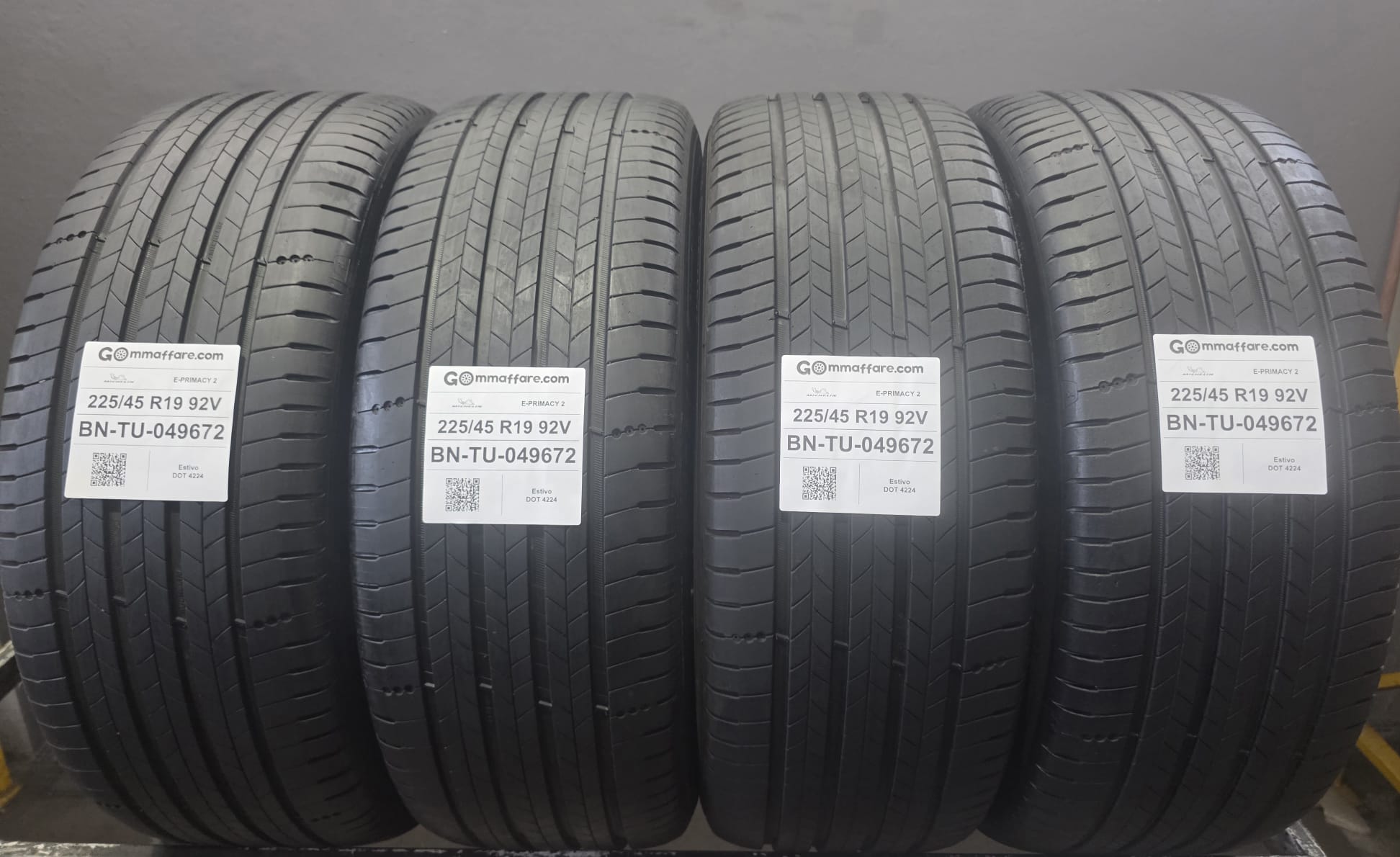 Michelin E-PRIMACY 2 225/45 R19